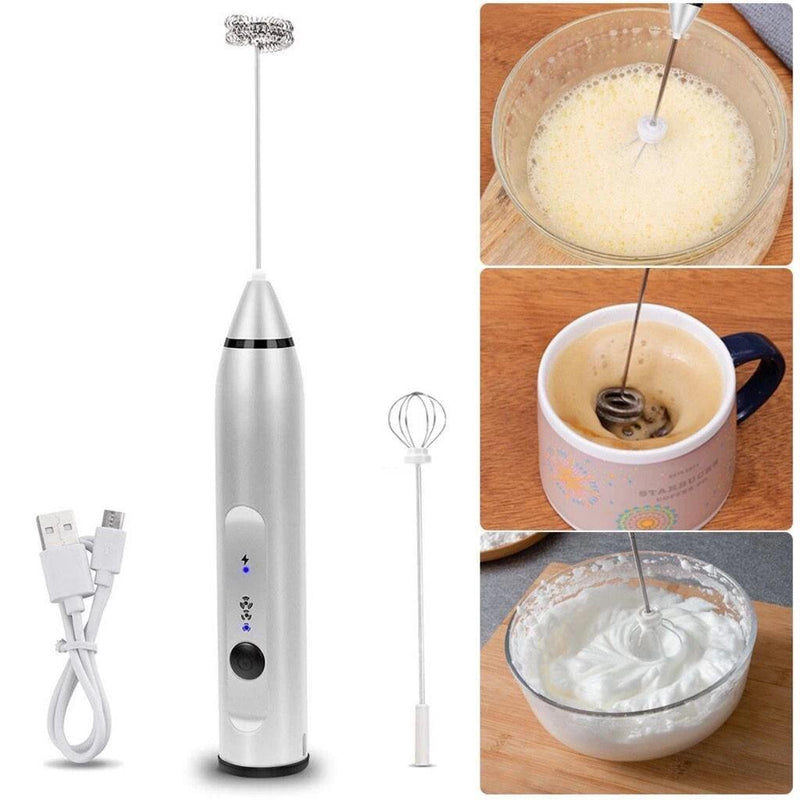 Mixer Elétrico 2 em 1: Bebidas Cremosas e Misturas Perfeitas em Segundos!