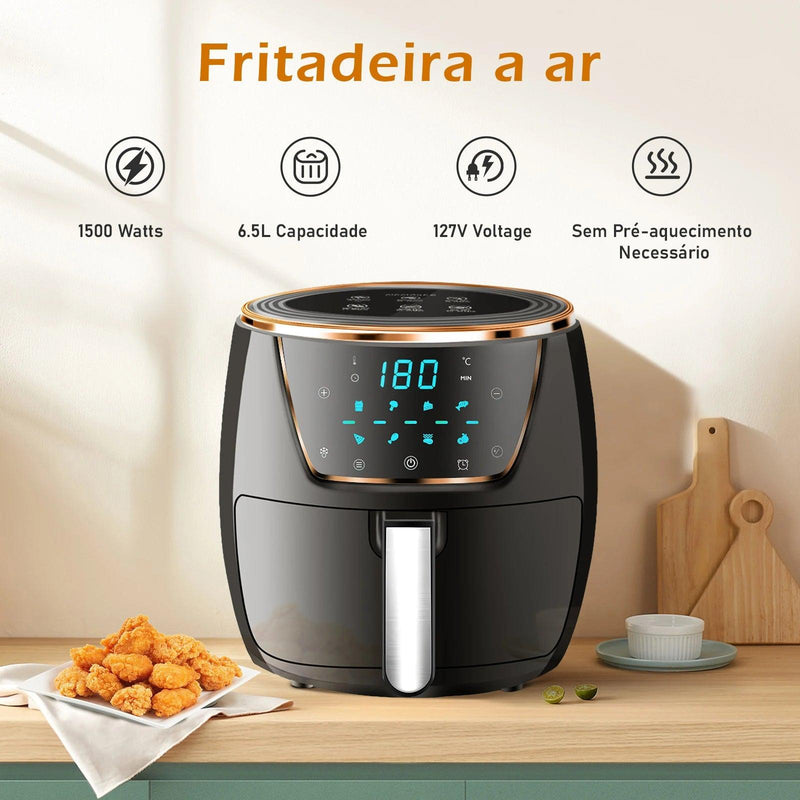 Air Fryer Sem Óleo com Frete Grátis - Seu Presente Perfeito para Cozinhar de Forma Saudável!